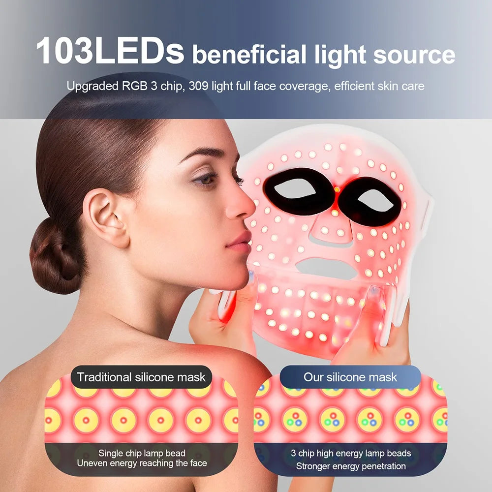 LED Neck Face Mask