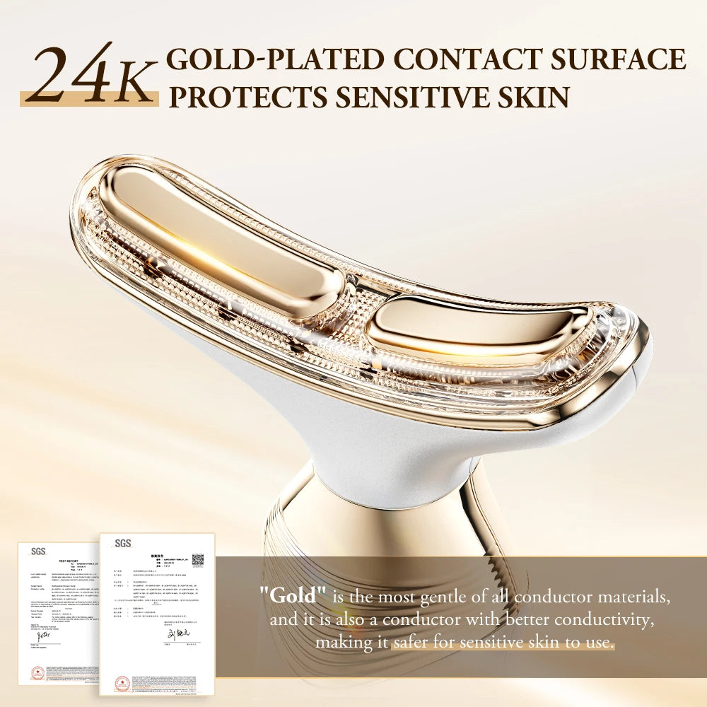 24k gold plated for sensitive skin 