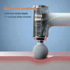 Mini Massage gun with 6 mm deep amplitude 