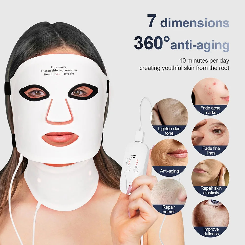 LED Neck Face Mask