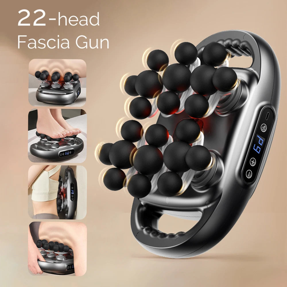22-Head Massage Gun