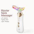 24k gold led face and neck massager light therapy device⁠ face lifting and tightening 