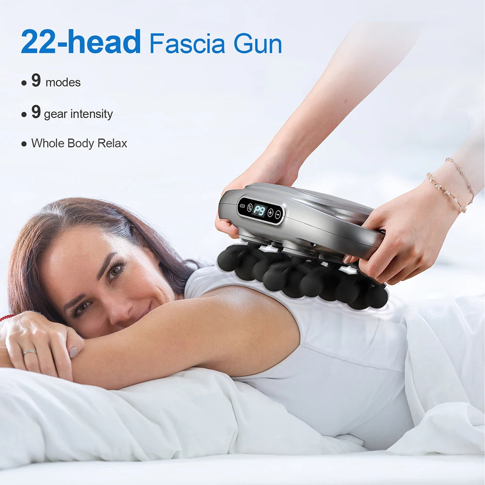 22-Head Massage Gun