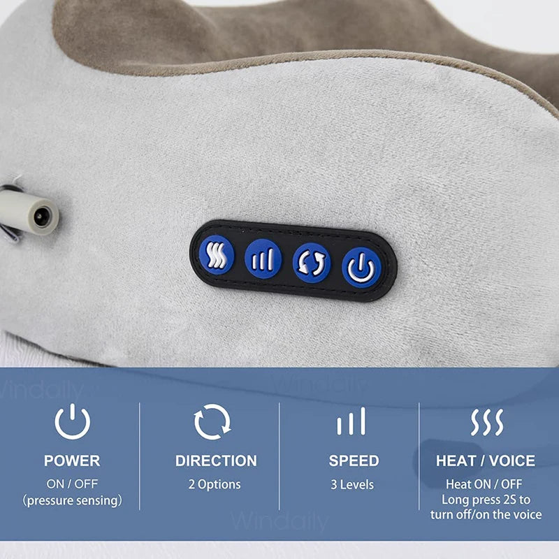 3D Shiatsu Neck Massager