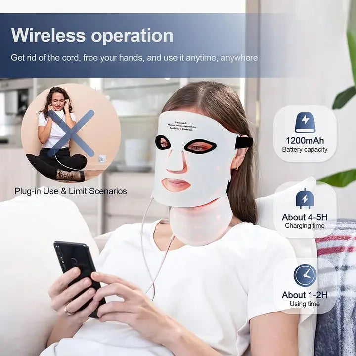 LED Neck Face Mask